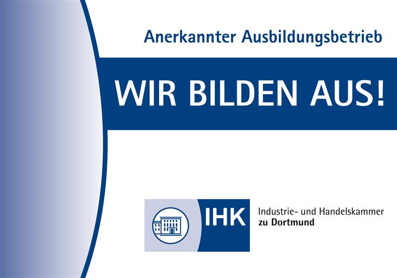 IHK Logo - Wir bilden aus