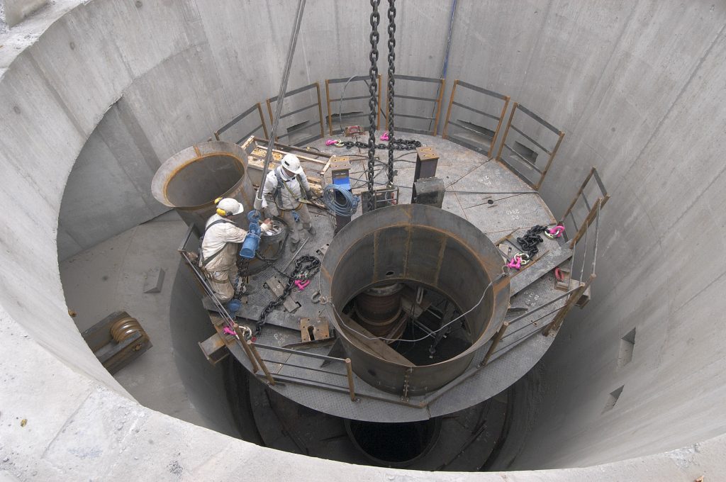 Schachtbau, Schachtsanierung, Konradsberg