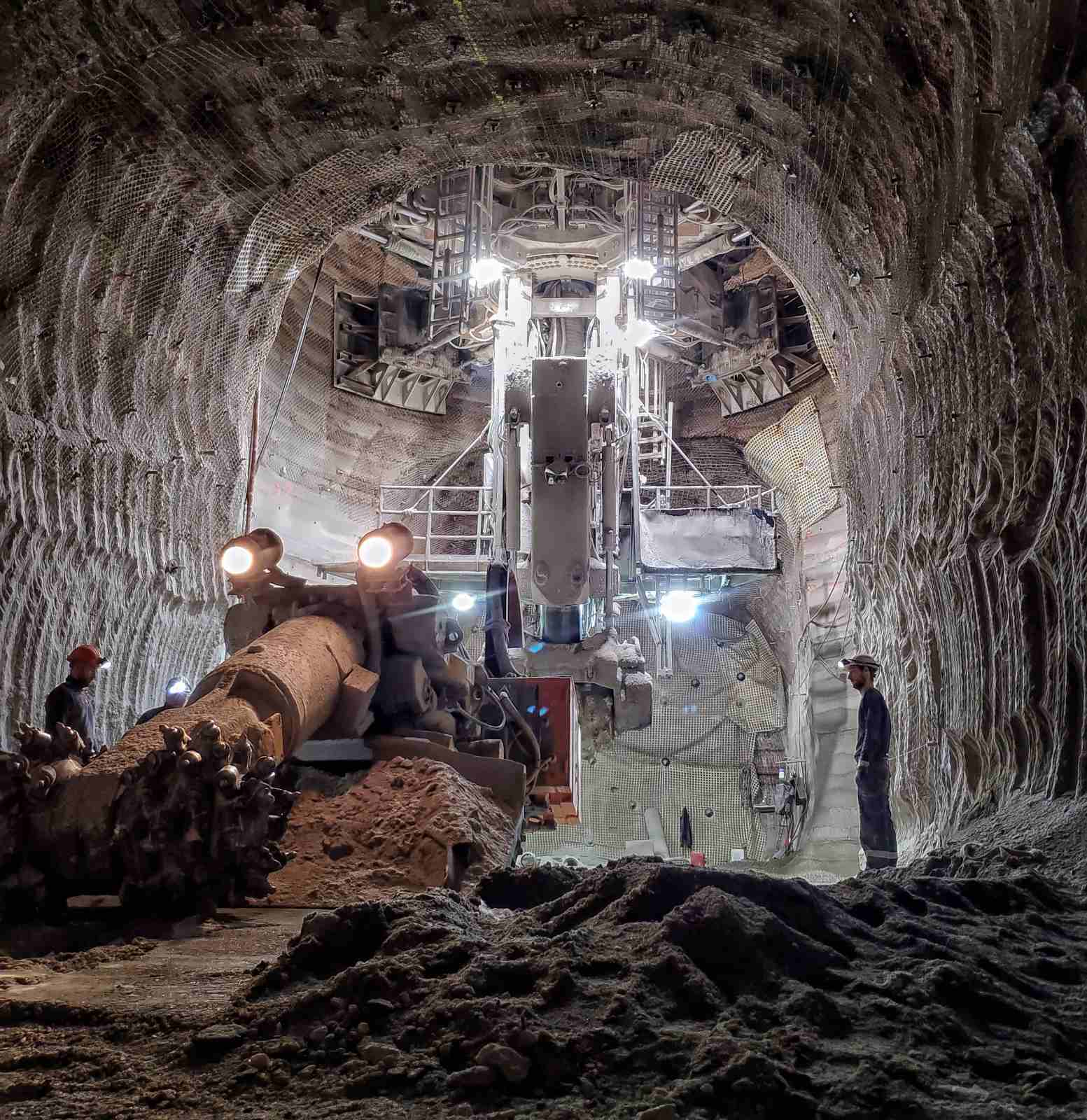SBR ShaftStation Kali-Bergwerk Nezhinsky der OOO Slavkaliy in Belarus.