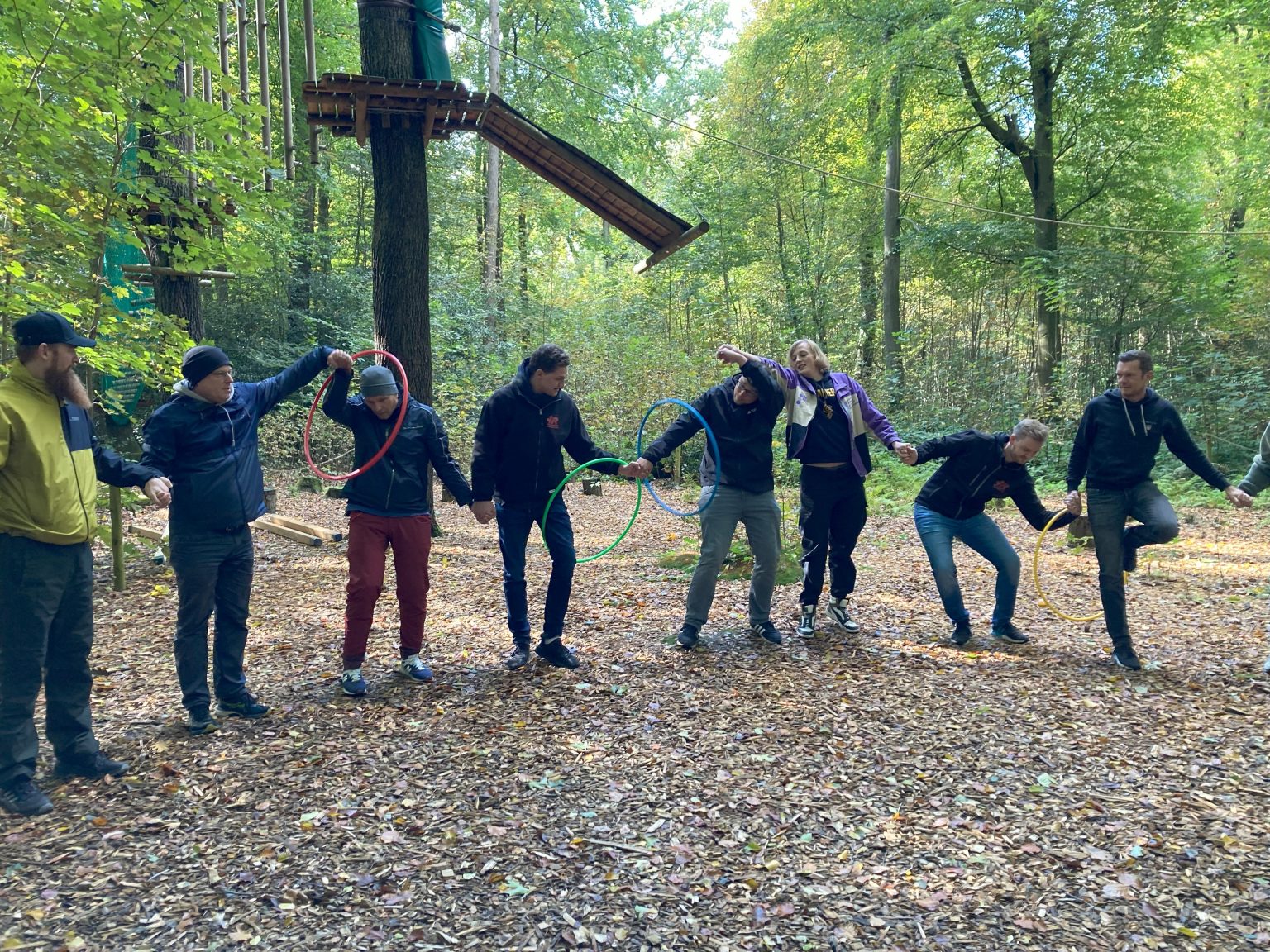 Teamevent: Teambuilding technischer Bereich REEDPTAH DEILMANN im Kletterwald