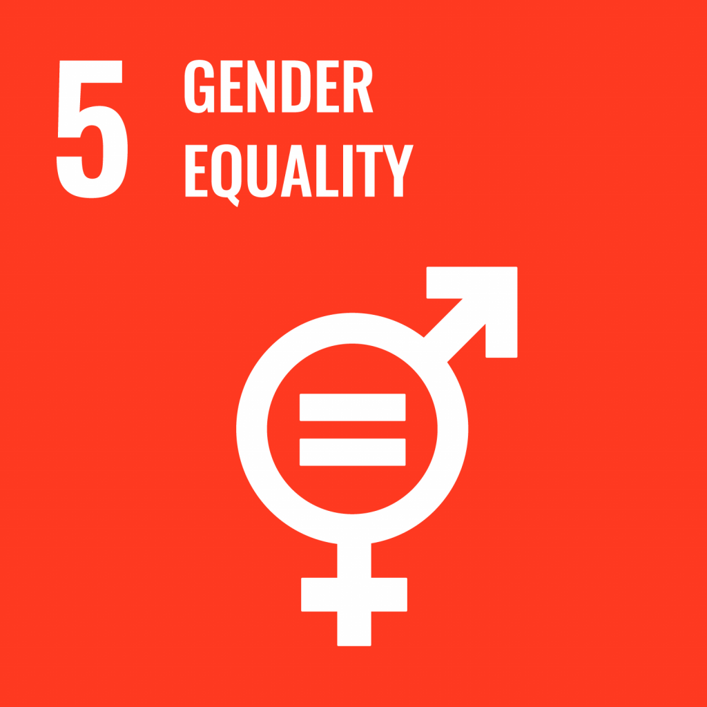 Grafik SDG - 5 Gender Equality