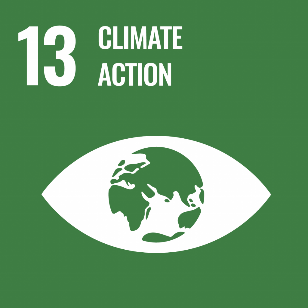 Grafik SDG - 13 Climate Action